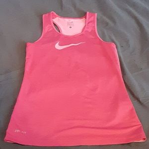 Girls nike pro tank top